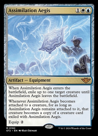 Magic: The Gathering - Outlaws of Thunder Junction - Assimilation Aegis (192)