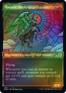 Magic the Gathering - Dominaria United - Balmor, Battlemage Captain (Showcase) FOIL