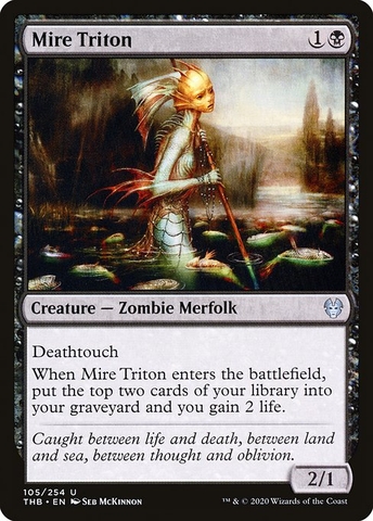 Magic: The Gathering - Theros Beyond Death - Mire Triton (105)