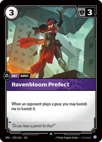 Riftbound TCG - Vendetta - Ravenbloom Prefect (102/166)