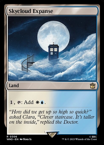 Magic: The Gathering - Doctor Who - Skycloud Expanse (306)