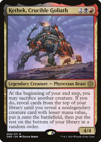 Magic: The Gathering - Phyrexia: All Will Be One - Kethek, Crucible Goliath (206)