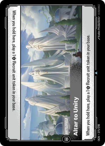 Riftbound TCG - Origins - Altar to Unity (275/298)