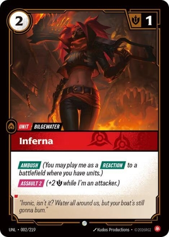 Riftbound TCG - Unleashed - Inferna (002/219)