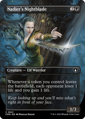 Magic: The Gathering - Commander Masters - Nadier's Nightblade (641)