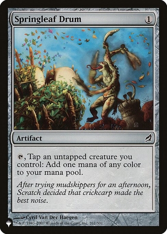 Magic: The Gathering - The List - Springleaf Drum (LRW-261)