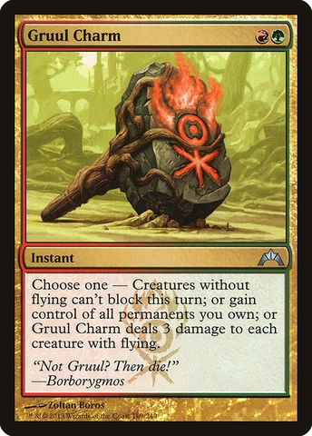 Magic: The Gathering - Gatecrash - Gruul Charm (169)