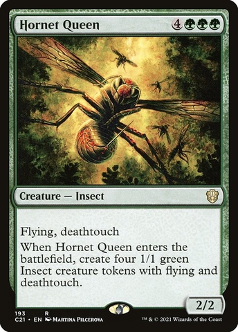 Magic: The Gathering - Commander 2021 - Hornet Queen (193)