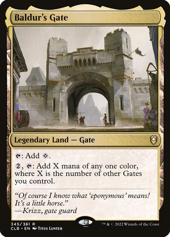 Magic: The Gathering - Commander Legends: Battle for Baldur's Gate - Baldur's Gate (345)