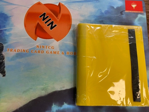 Album 2x2 chuyên dụng cho thẻ bài card game - Yellow