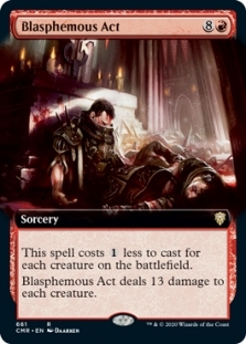 Magic: The Gathering - Commander Legends - Blasphemous Act (661)