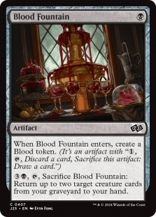 Magic the Gathering - Foundations Jumpstart (Jumpstart 2025) - Blood Fountain