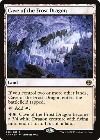 Magic: The Gathering - Adventures in the Forgotten Realms - Cave of the Frost Dragon (253)