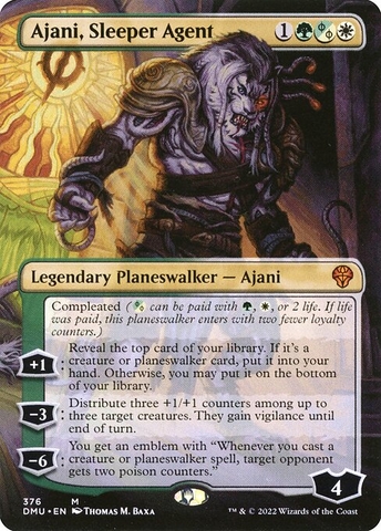 Magic: The Gathering - Dominaria United - Ajani, Sleeper Agent (376)