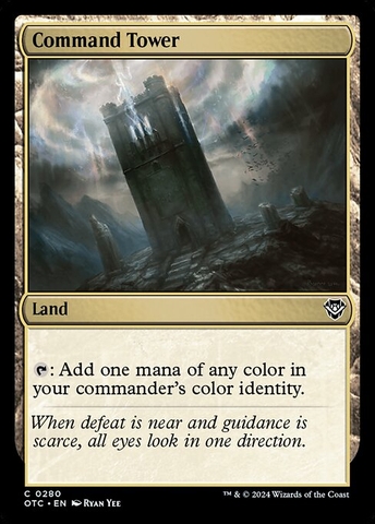 Magic: The Gathering - Outlaws of Thunder Junction Commander - Command Tower (280)
