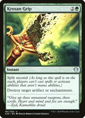Magic the Gathering  - Commander 2020 - Krosan Grip