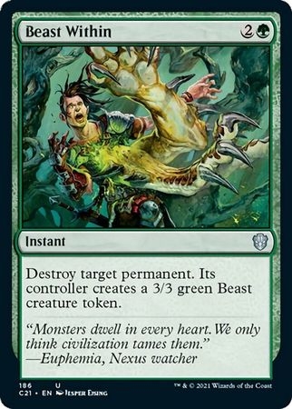 Magic the Gathering - Commander 2021 - Beast Within