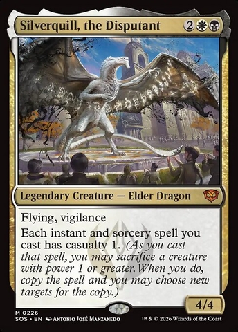 Magic: The Gathering - Secrets of Strixhaven - Silverquill, the Disputant (226) Foil