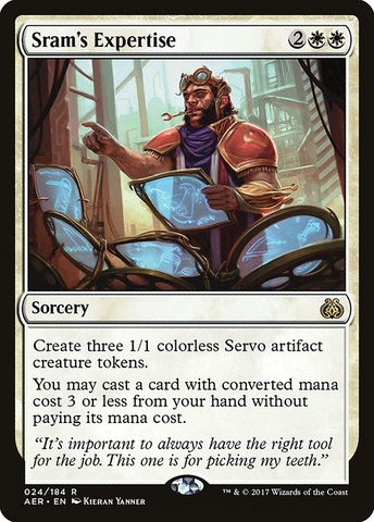 Magic: The Gathering - Aether Revolt - Sram's Expertise (24)