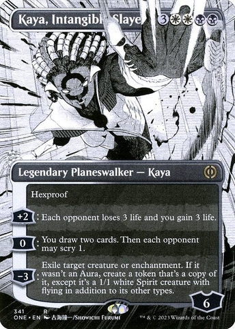 Magic: The Gathering - Phyrexia: All Will Be One - Kaya, Intangible Slayer (341)