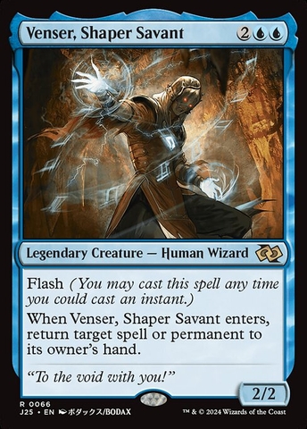 Magic: The Gathering - Foundations Jumpstart - Venser, Shaper Savant (66)