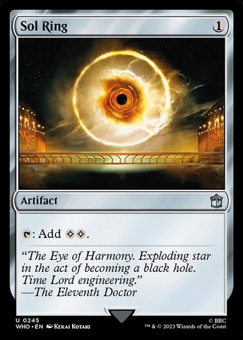 Magic: The Gathering - Doctor Who - Sol Ring (245)