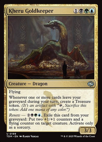 Magic: The Gathering - Tarkir: Dragonstorm - Kheru Goldkeeper (199)