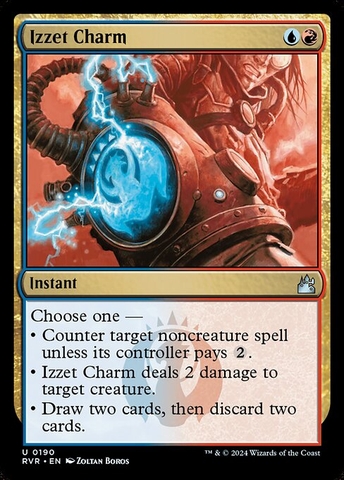 Magic: The Gathering - Ravnica Remastered - Izzet Charm (190)