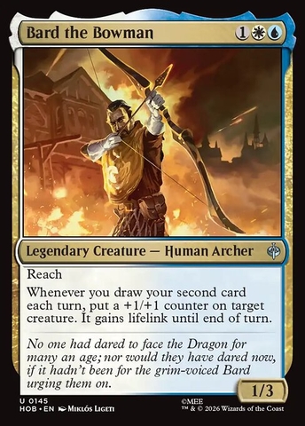 Magic: The Gathering - The Hobbit - Bard the Bowman (145)