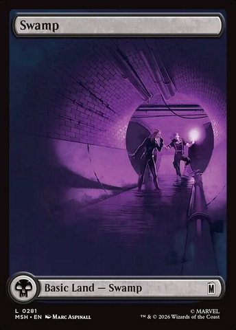Magic: The Gathering - Marvel Super Heroes - Swamp (281)