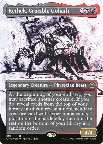 Magic: The Gathering - Phyrexia: All Will Be One - Kethek, Crucible Goliath (319)