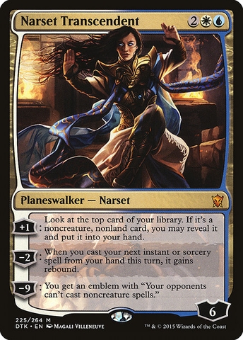 Magic: The Gathering - Dragons of Tarkir - Narset Transcendent (225)