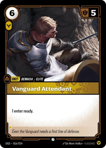 Riftbound TCG - Origins: Proving Grounds - Vanguard Attendant (016/024)