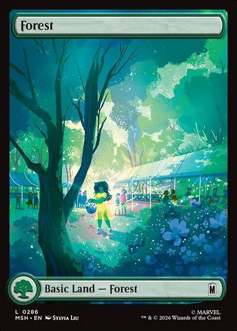 Magic: The Gathering - Marvel Super Heroes - Forest (286)
