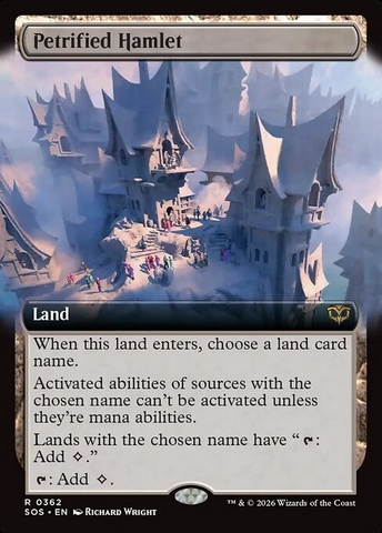Magic: The Gathering - Secrets of Strixhaven - Petrified Hamlet (362)