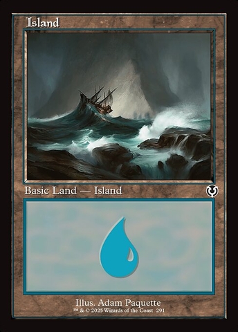 Magic: The Gathering - Innistrad Remastered - Island (291) Foil