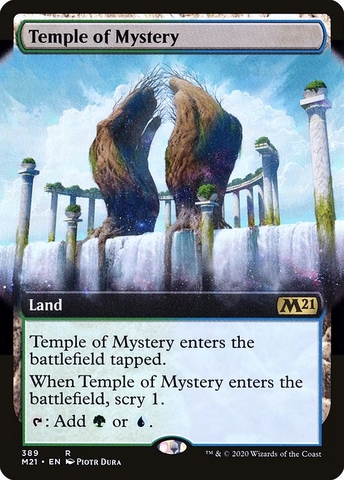 Magic: The Gathering - Core Set 2021 - Temple of Mystery (389)