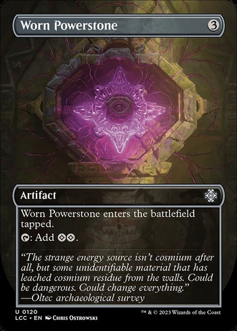 Magic: The Gathering - The Lost Caverns of Ixalan Commander - Worn Powerstone (120)