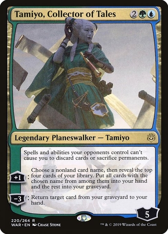 Magic: The Gathering - War of the Spark - Tamiyo, Collector of Tales (220)