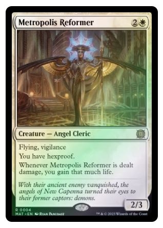 Magic the Gathering - March of the Machine: The Aftermath - Metropolis Reformer - FOIL