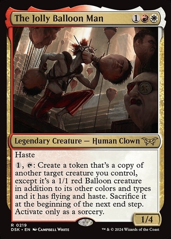 Magic: The Gathering - Duskmourn: House of Horror - The Jolly Balloon Man (219)