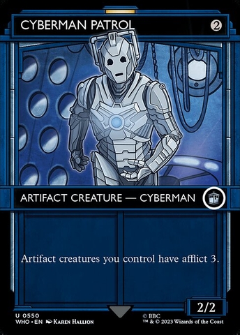 Magic: The Gathering - Doctor Who - Cyberman Patrol (550)