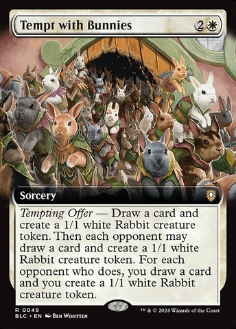 Magic: The Gathering - Bloomburrow Commander - Tempt with Bunnies (49)