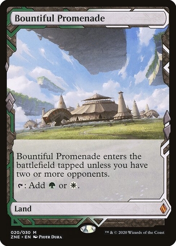 Magic: The Gathering - Zendikar Rising Expeditions - Bountiful Promenade (20)
