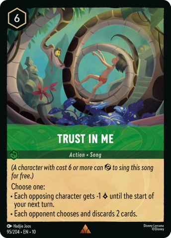 Disney Lorcana ~Whispers in the Well~ Trust In Me (95/204)