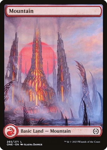 Magic: The Gathering - Phyrexia: All Will Be One - Mountain (265) Foil