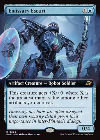 Magic: The Gathering - Edge of Eternities - Emissary Escort (326)