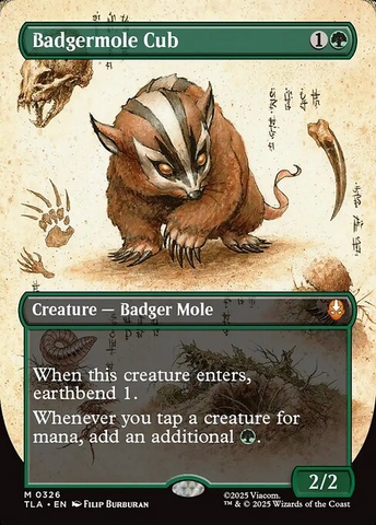 Magic: The Gathering - Avatar: The Last Airbender - Badgermole Cub (326)