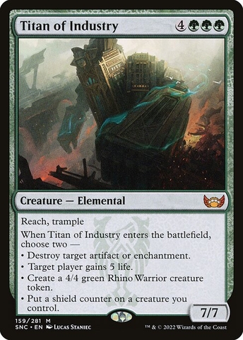 Magic: The Gathering - Streets of New Capenna - Titan of Industry (159)