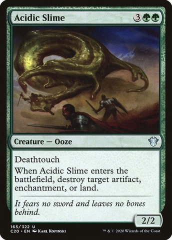 Magic: The Gathering - Commander 2020 - Acidic Slime (165)